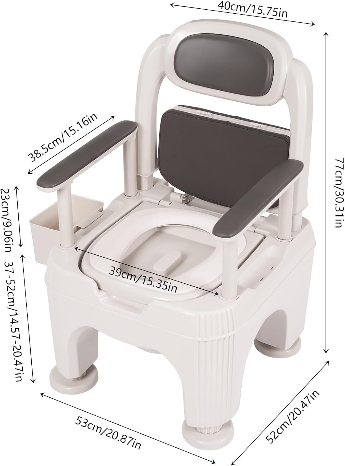 Bedside Commode, Shower Chair Portable Toilet Chair Nigeria Ubuy