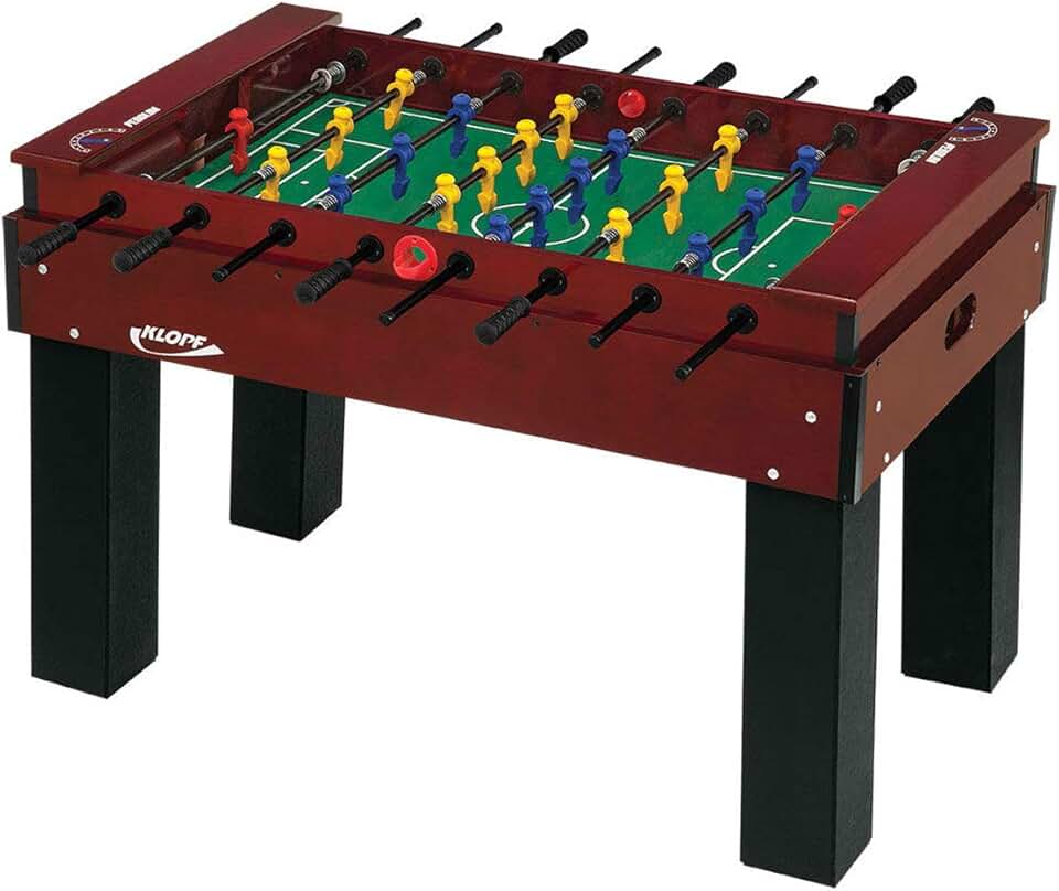 Mesa De Pebolim Com Varões Passantes Luxo