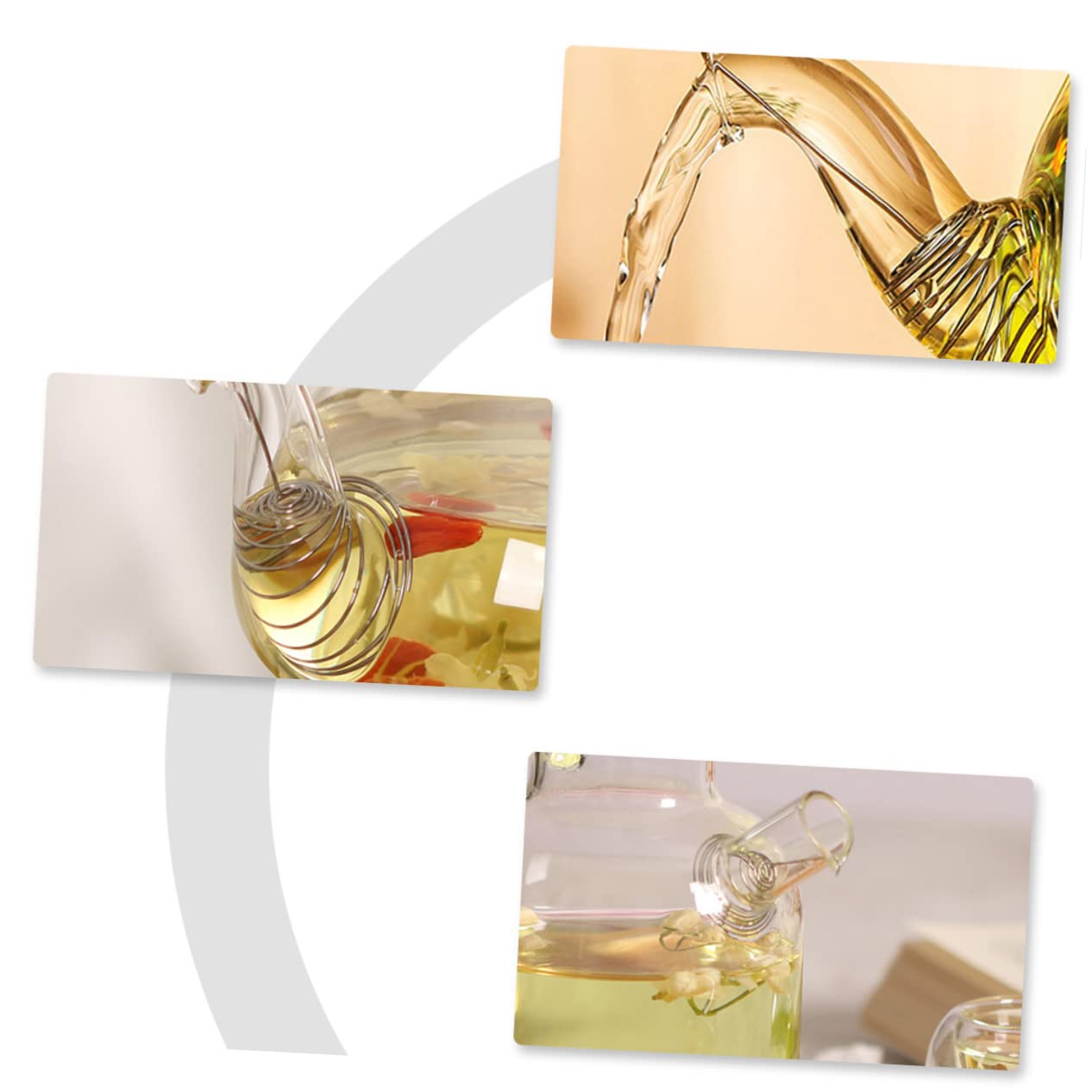 Ciieeo Edelstahl Teesieb Set - 10 Stück Ausgießer Filter Für Teekannen