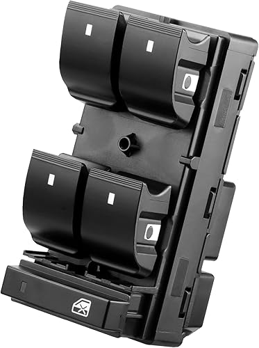 Reemplazo del interruptor de ventana eléctrica del lado del conductor para Chevy Silverado 1500 2500 3500 2007-2013, Traverse, HHR, GMC Sierra,