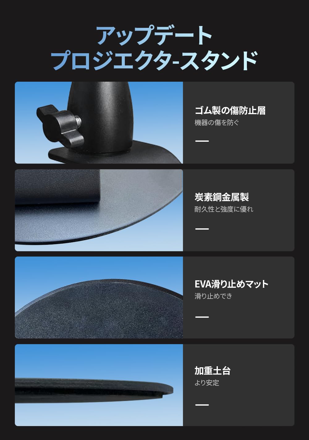 Amazon.co.jp: プロジェクター スタンド 卓上【 Anker Nebula スタンド