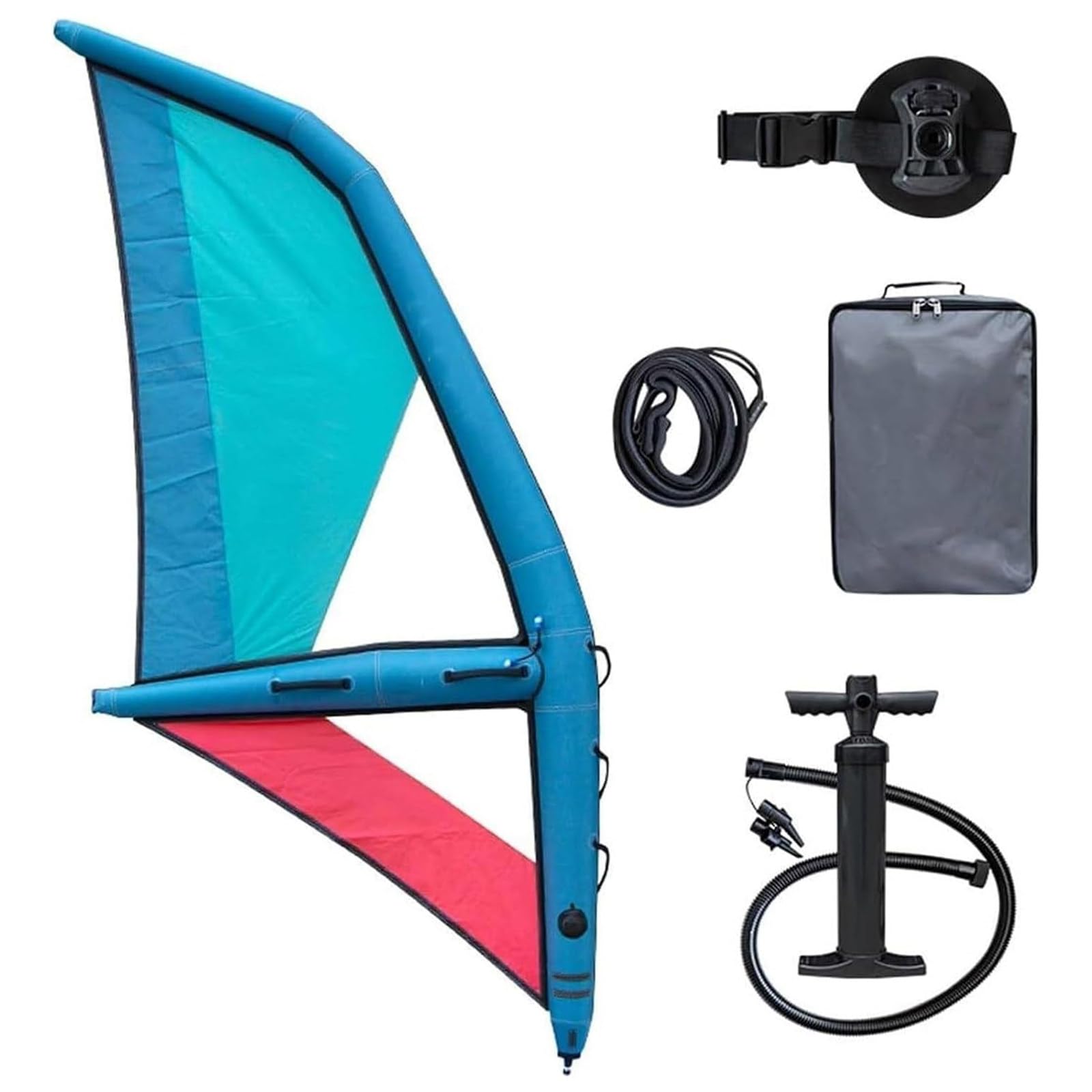 WIANQIAN Inflatable SUP Sail Wing 2.2/3.2/4.2/5.2㎡ for Paddle Boards 4.2m