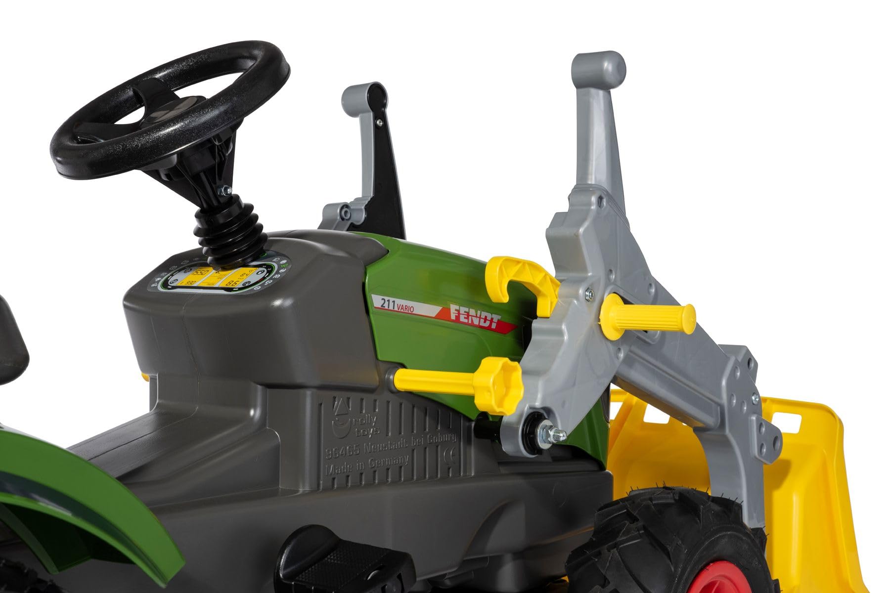 Rolly Toys rollyFarmtrac Fendt Vario 211 (Sitz verstellbar, Luftbereifung, Alter 3-8 Jahre, Front- und Heckkupplung) 611089