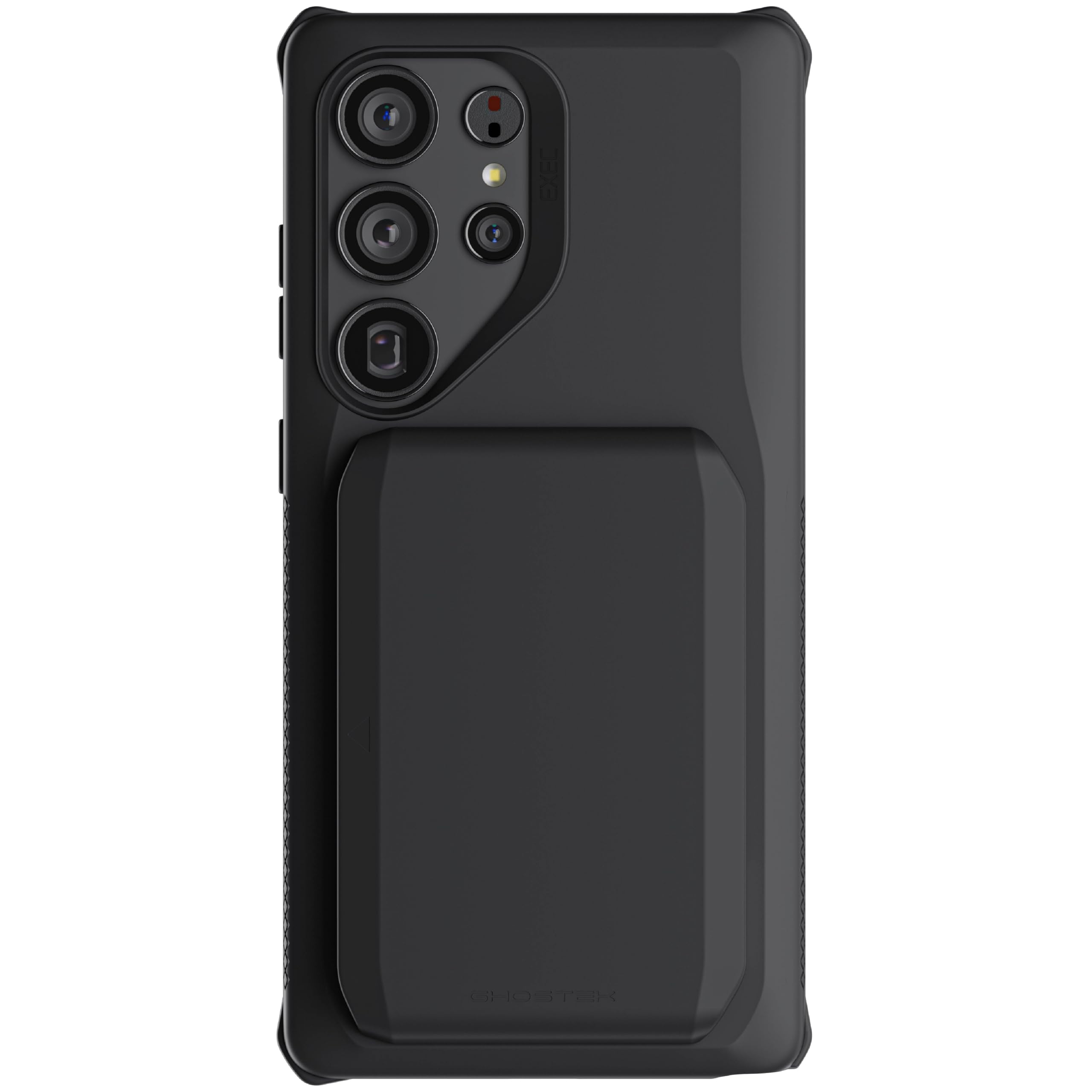 Ghostek® Direct Ghostek Exec Samsung Galaxy S25 Ultra Case Wallet with Detachable Magnetic Card Holder, Compatible with MagSafe Accessories Designed for 2025 S25Ultra (6.9") (Black)