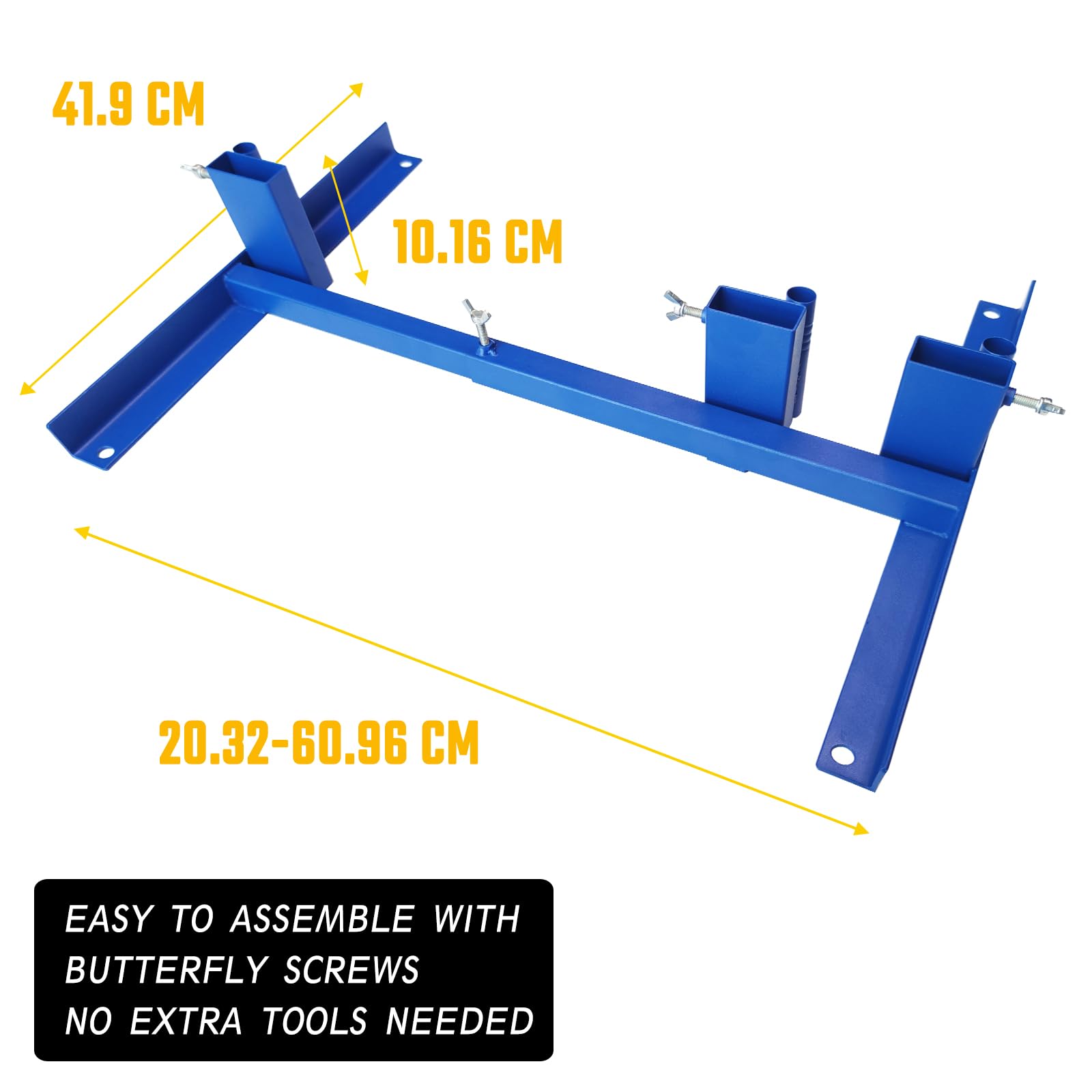 Supporto per bersagli di tiro 43x63,5 cm 10 pezzi IPSC forma ad H