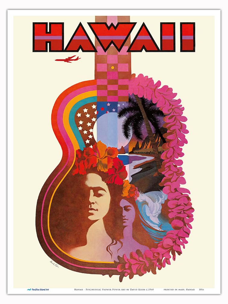 Hawaii - Trans World Airlines Fly TWA - _Ukulele Psychedelic