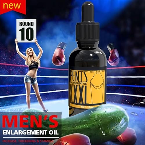 Penisvergrößerung Öl,Penisverdickung Wachstum Erhöhen Großer Schwanz Vergrößern Für Männer,Plus Size Pe-nis Schnellere Vergrößerung für Mann Potenz Wachstum Öl 10ML (1PC)