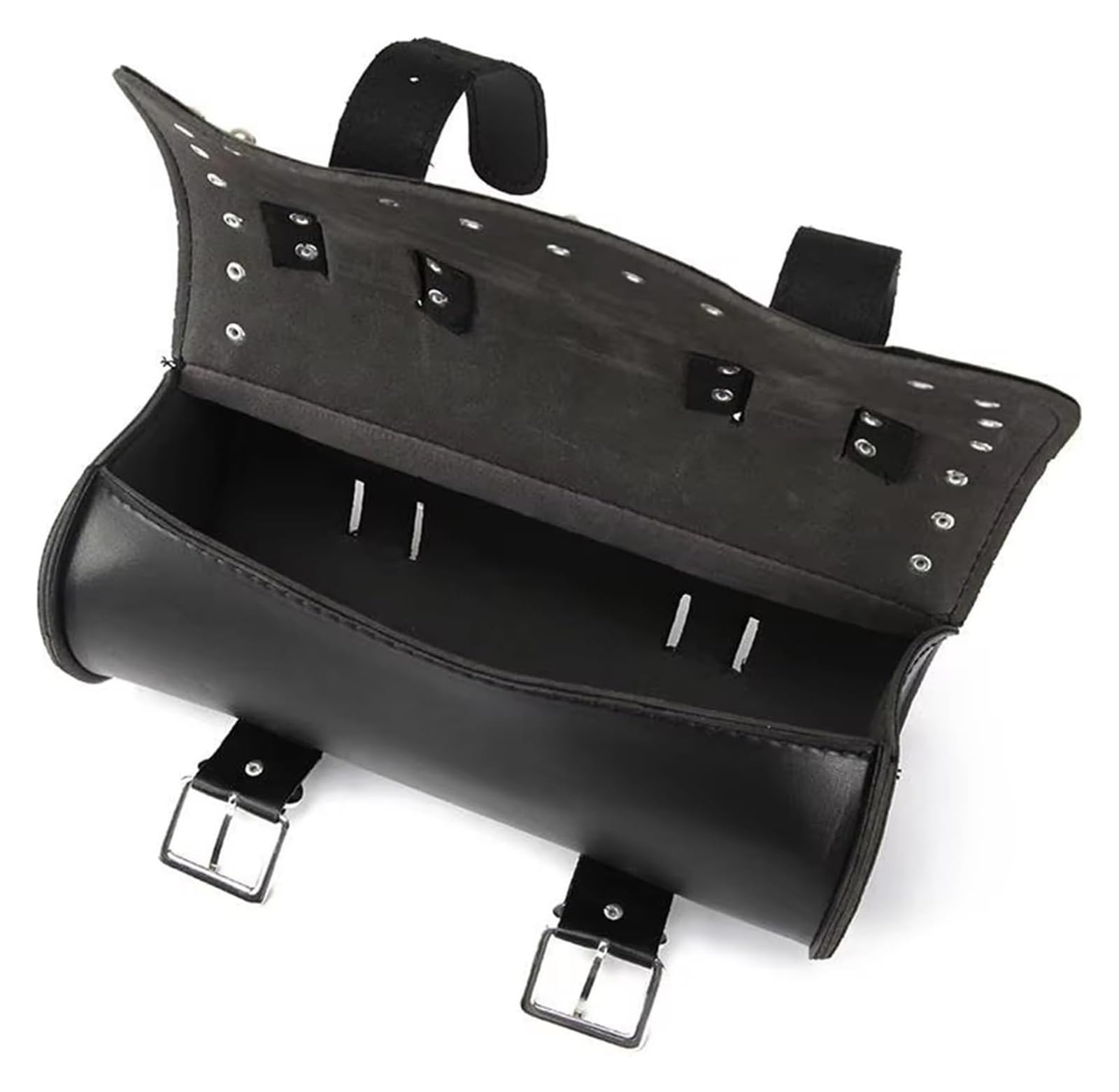 Moto Paraurti Borsa per VT per Shadow per Ace per Classic 600 700 750 1100 per VTX 1300 per GL1800 Pelle Sintetica Anteriore Forcella Attrezzi Borsa Laterale Bagagli