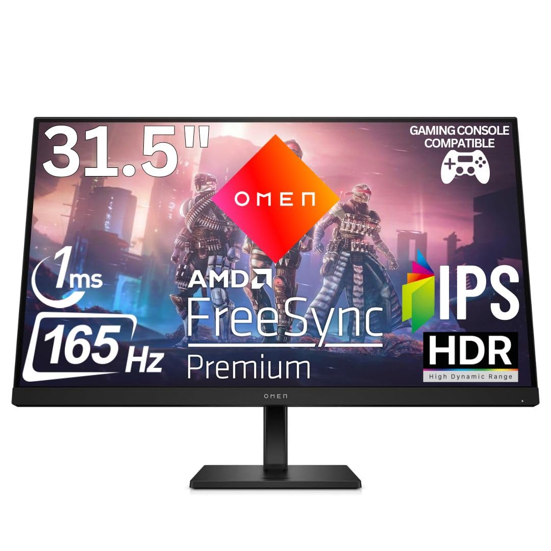OMEN by HP 32q 165Hz QHD ゲーミングディスプレイ OMEN 32q 165Hz QHD ゲーミングディスプレイ | 日本HP