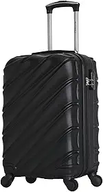 Mala de viagem bordo pequena 10kg Havana Swiss Move Preta