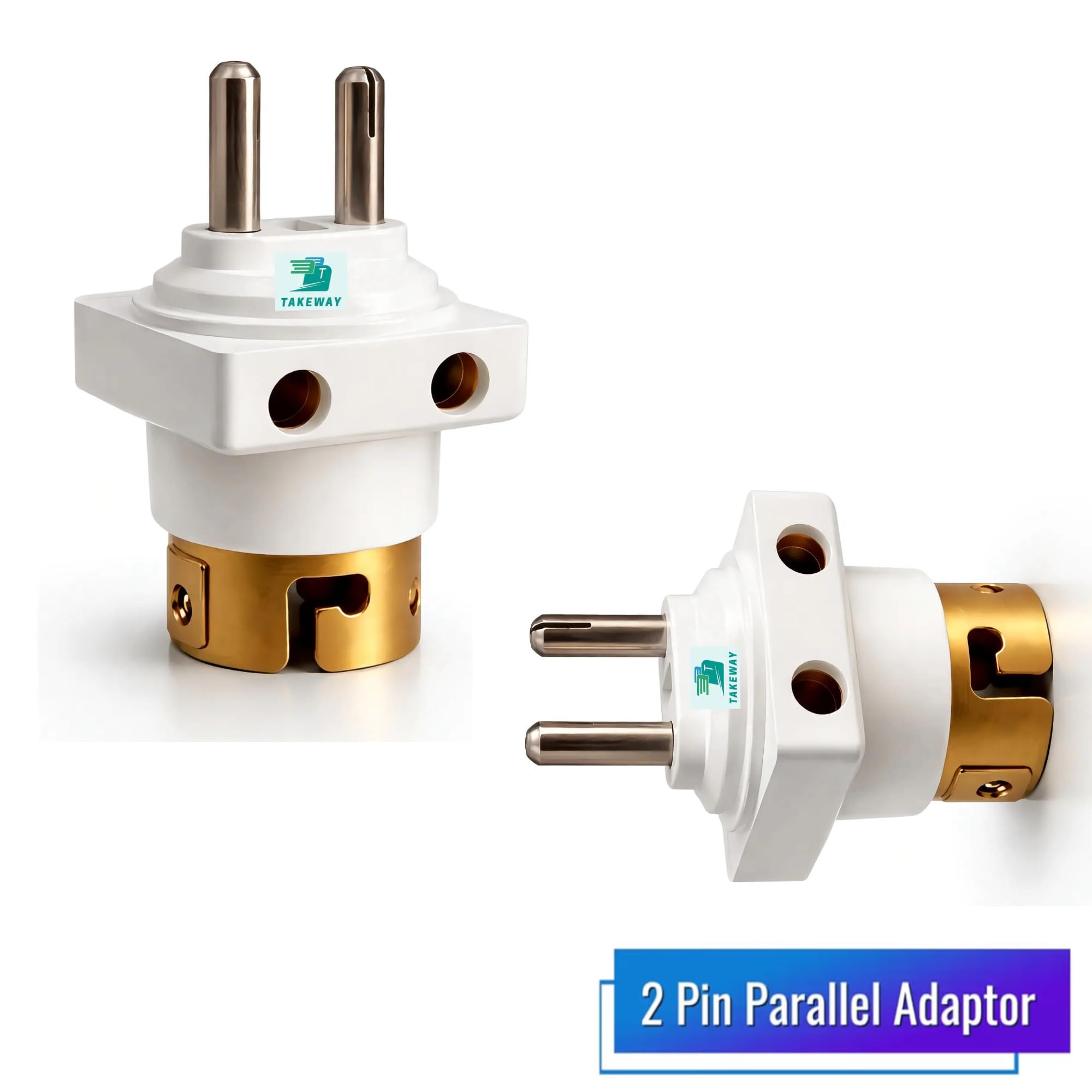 Bulb Holder Adapter with Plug Socket - 2 Pin -3