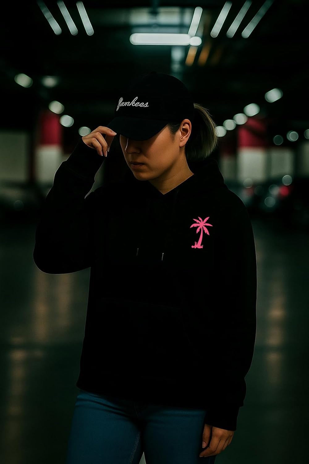 Palm Graphic Hoodies for Women Girls Juniors Aesthetic Y2k Sweatshirts Preppy Outfit - Image 3