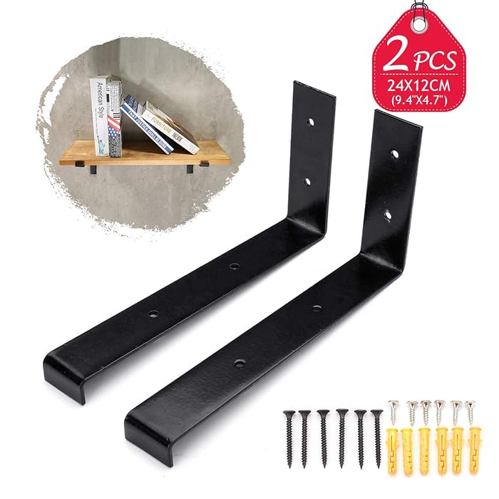 Buy king do way Shelf Brackets, Industrial Shelf Angle Braces Brackets