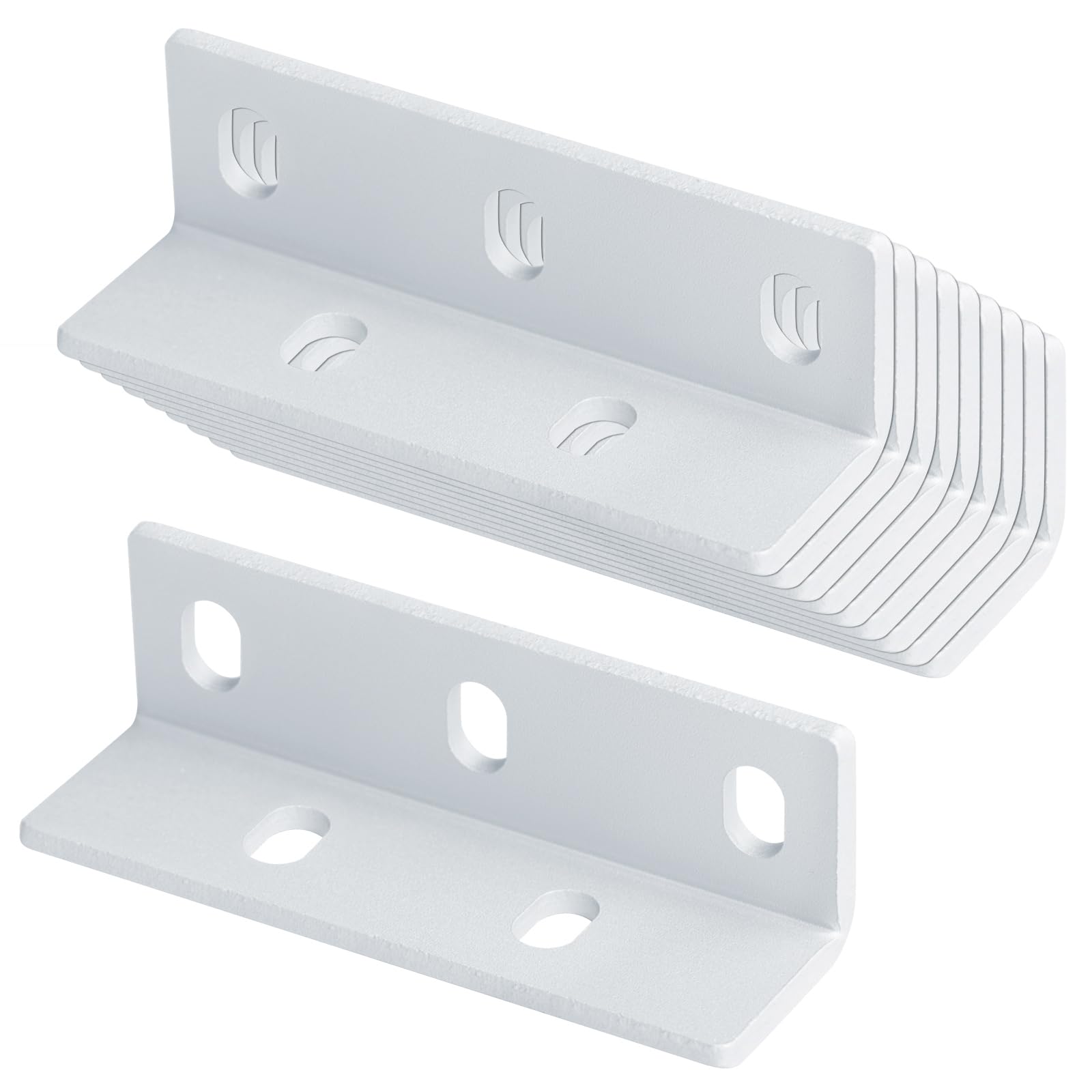 Support en L panneau solaire réglable alu pour montage équerre 90