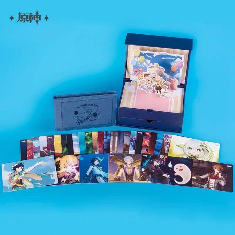 原神　FES 2023　コレクションカードボックス 周年ポストカード　公式正規品 原神 Genshin FES 2023 コレクションカードボックス【予約11月