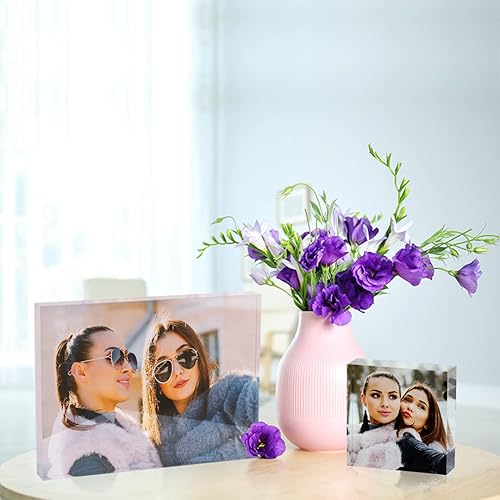 Miniatura 4 de Canvas Champ Personalized Acrylic Photo Blocks, Photo Printed Blocks, Custom photo acrylic blocks (8"x10")