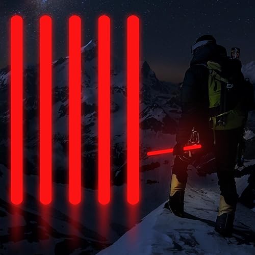 Miniatura 7 de Varillas incandescentes de grado industrial de 16 pulgadas a granel, 5 unidades de barras de luz gigantes brillantes que brillan en la oscuridad,