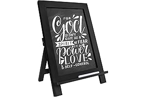 Egofine Tabletop Chalkboard Easel