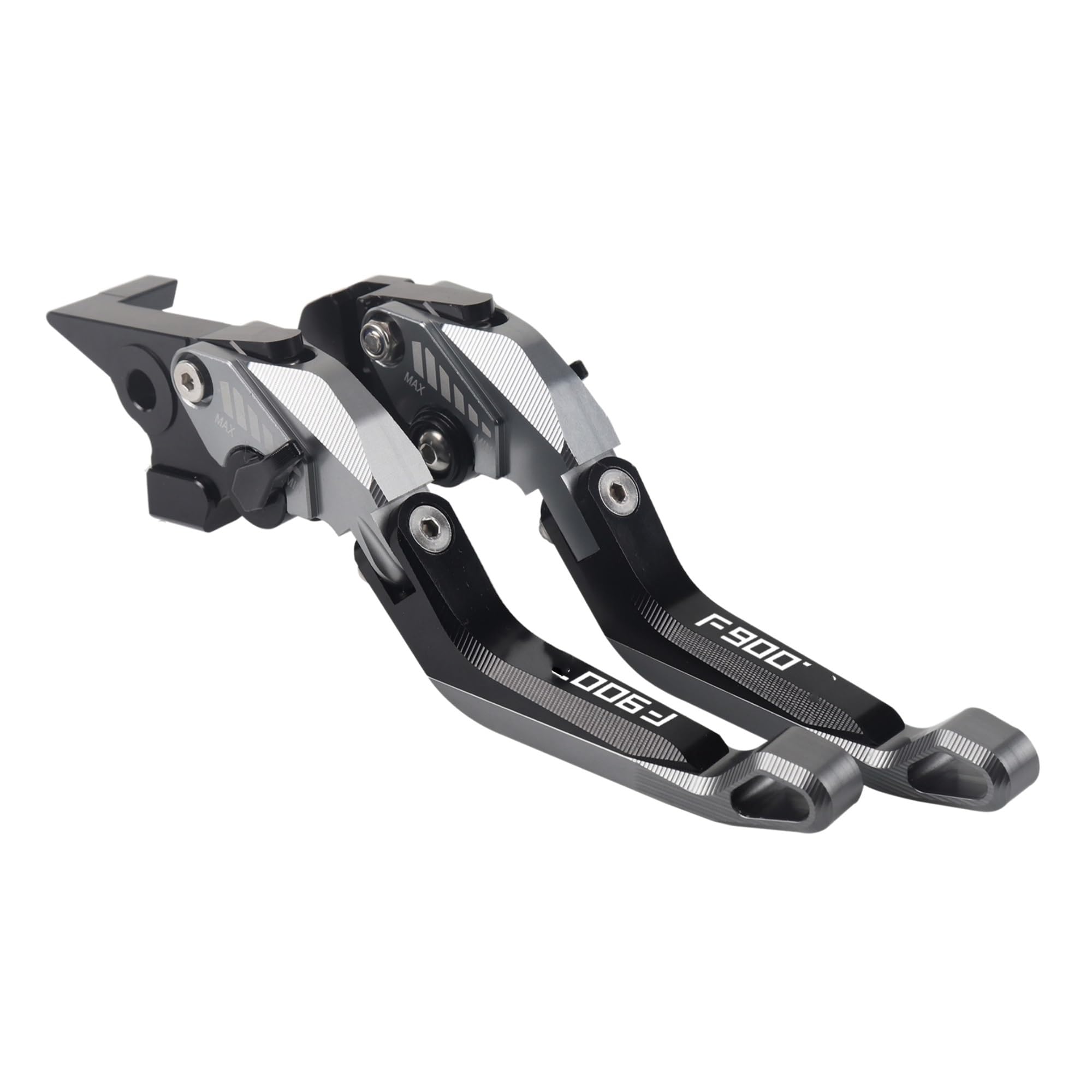 Gwearu Grey Black Clutch Lever Motorcycle Adjustable Clutch Brake Lever Levers For F900r F 900 R F900 900R 2020-2023