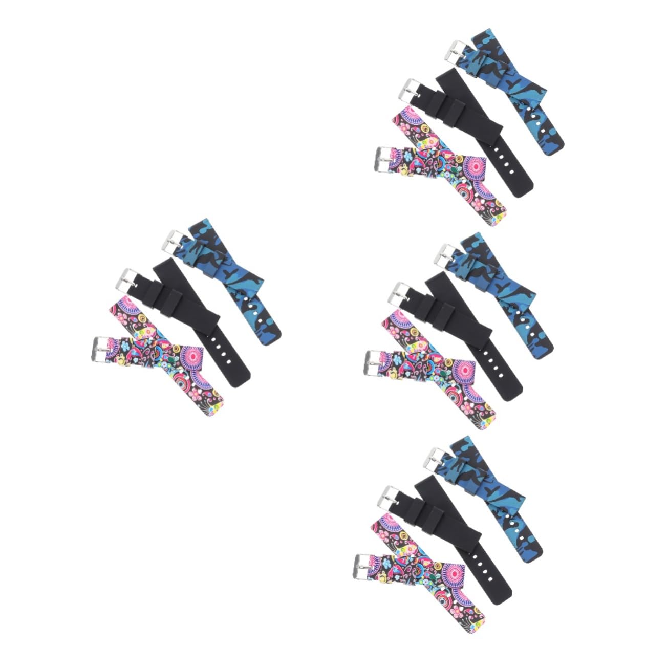 Gatuida 9 Pièces Bracelets De Montre Antidérapants De Remplacement Pour/Venu Souple Venu/Silicone Smartwatch Bracelet Compatible Bracelet De Montre Remplaçable Anti-Dérapant Venu Sangle