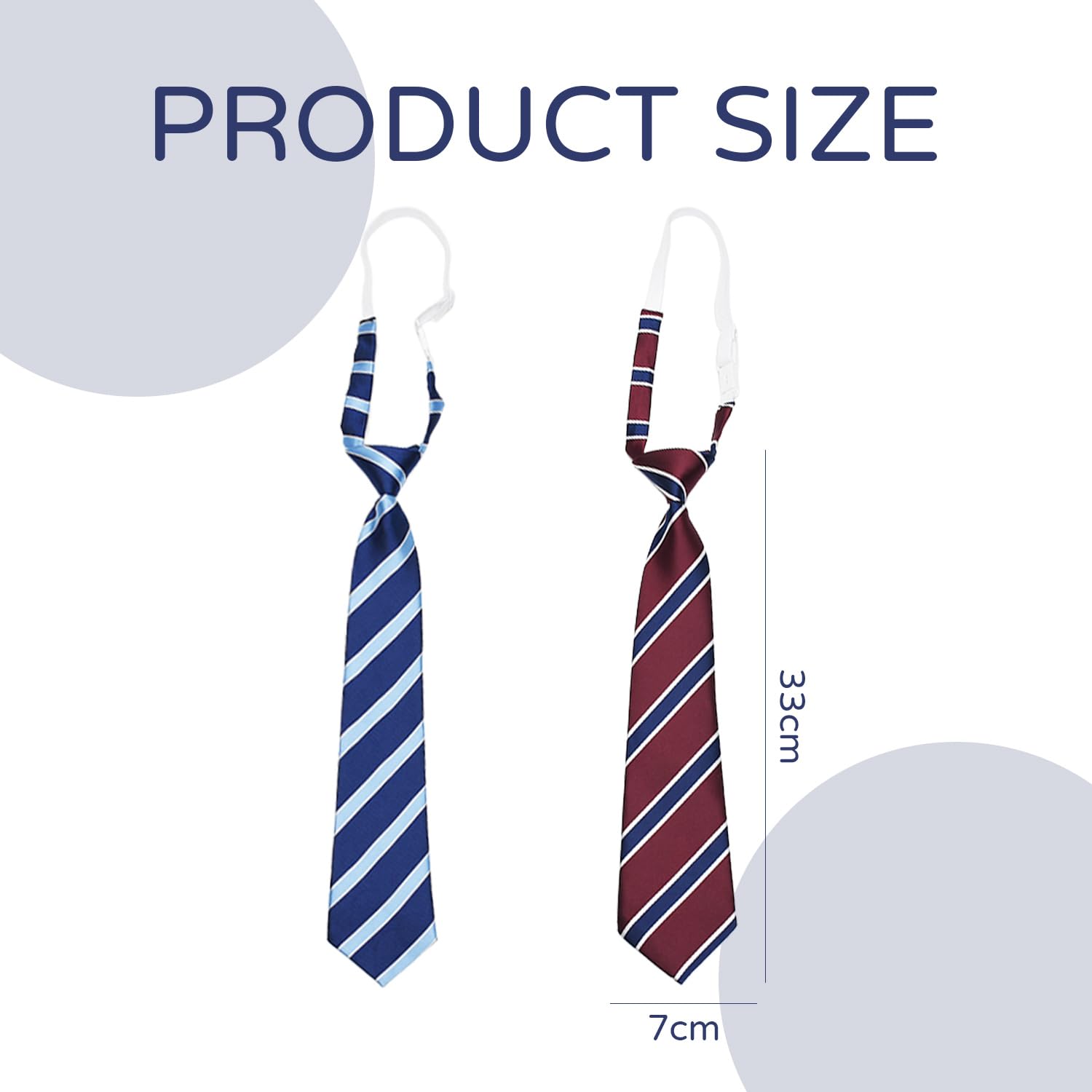 2 Corbata Para Niños, Corbata De Patrulla Clásica, Accesorios De Ropa, Adecuados Para Ceremonias, Actuaciones, Bodas.