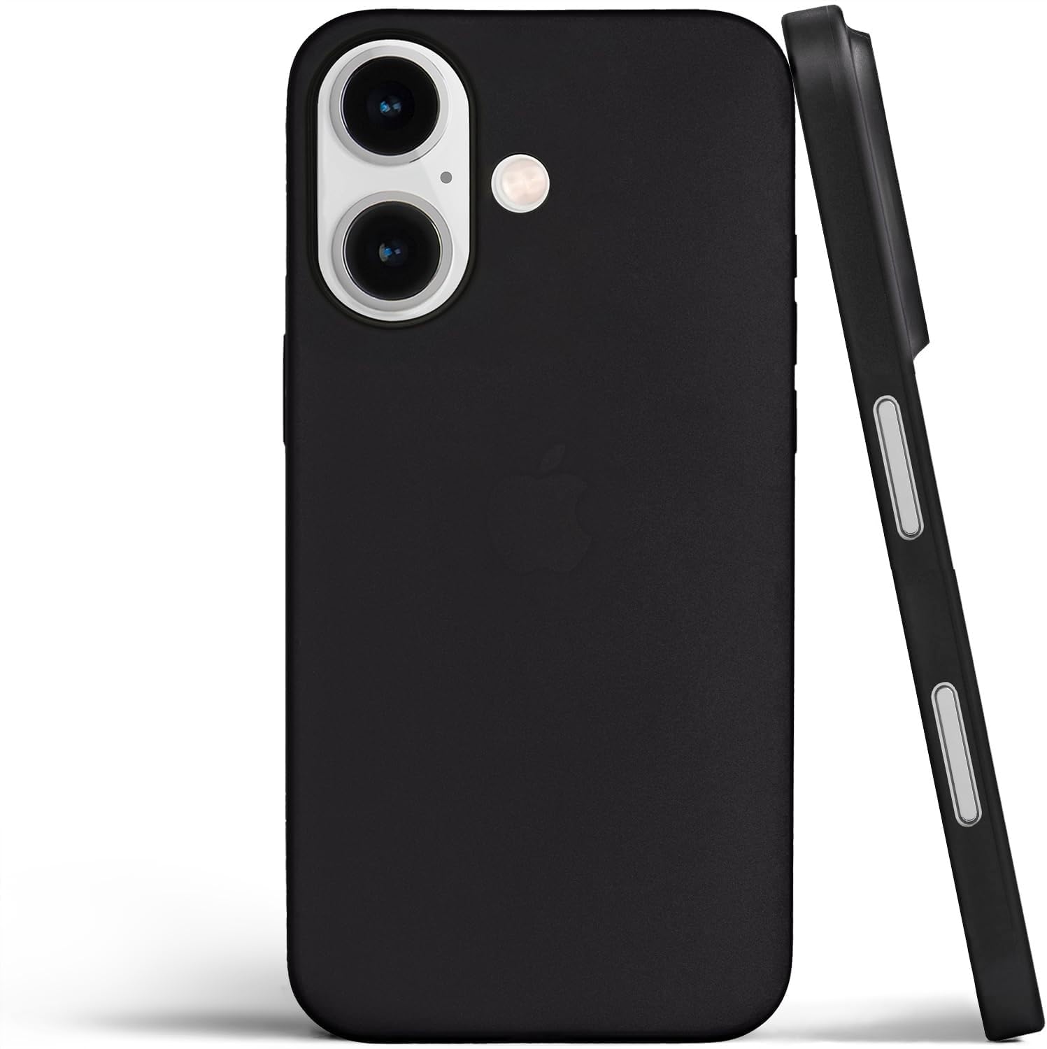 ExpressB® for iPhone 16 Case Back Cover | Zero Drop Protection | Perfect for Minimalists | Ultra Thin Anti Scratch Matte Finish Case for iPhone 16 (Black)