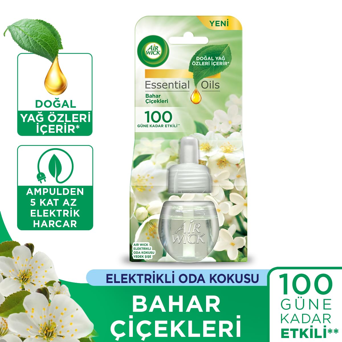 Air Wick Elektrikli Oda Kokusu Yedek Şişe Bahar Çiçekleri