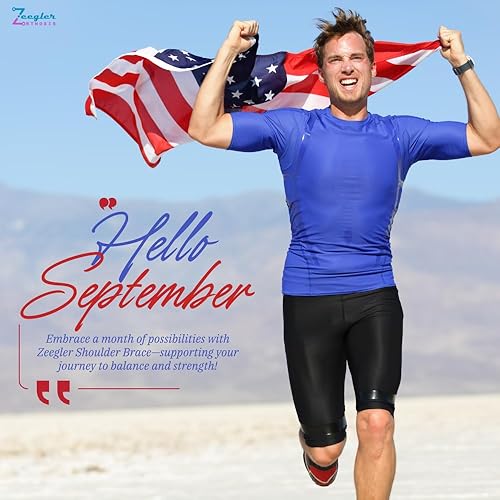 Miniatura 2 de Soporte de hombro para mujeres y hombres  Soporte para manguito rotador rotador, alivio del dolor en las articulaciones AC y hombro dislocado. Manga