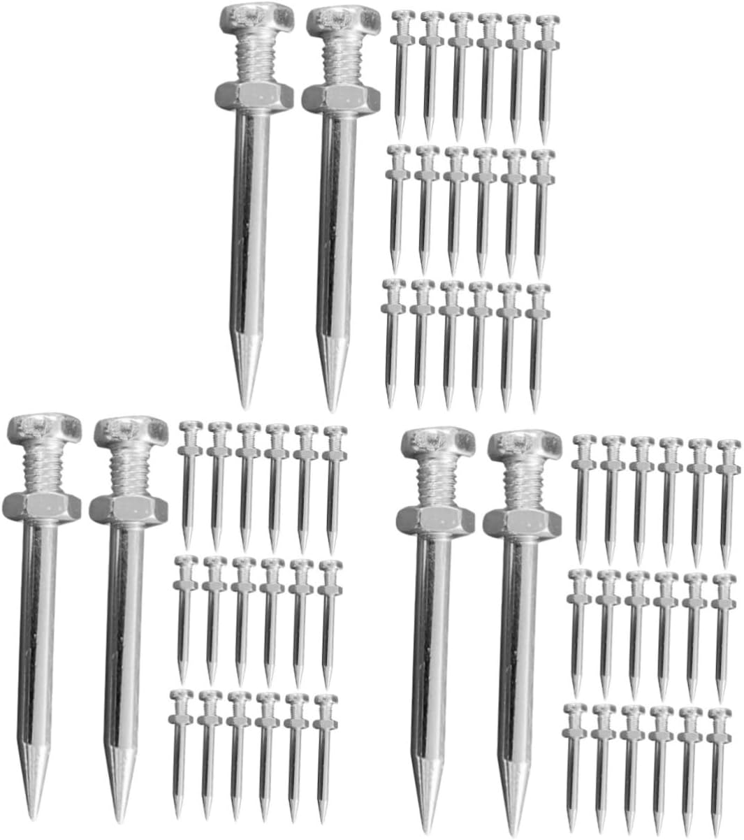 120pcs Lawn Aerator Shoe Spikes Heavy Duty Metal Pegs for Soil Loosening Aeration for Gardens Lawns and Flower Beds Easy to Use