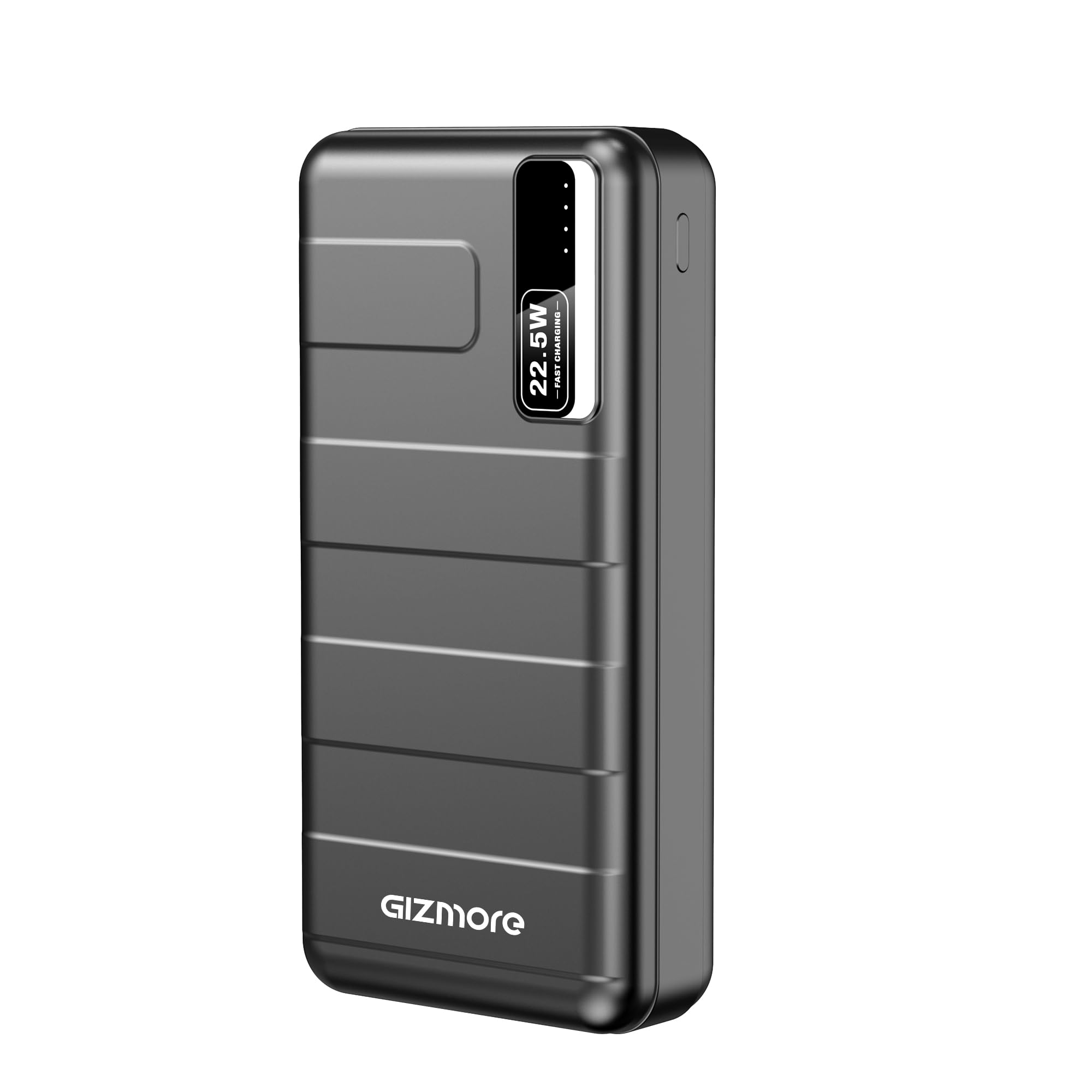 GIZMORE PD10KP4 10000mAh PD Power Bank 22W Fast Charging | Dual USB Output, 1 Micro USB Input, Type C (Input & Output)|LED Indicator, Lightweight| Lithium Polymer Power Bank (Black) (B0CLGFXSX7) Amazon Price History, Amazon Price Tracker