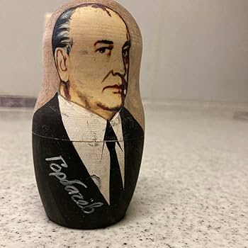 Amazon | 超レア！マトリョーシカ ソ連ロシア歴代大統領 木製