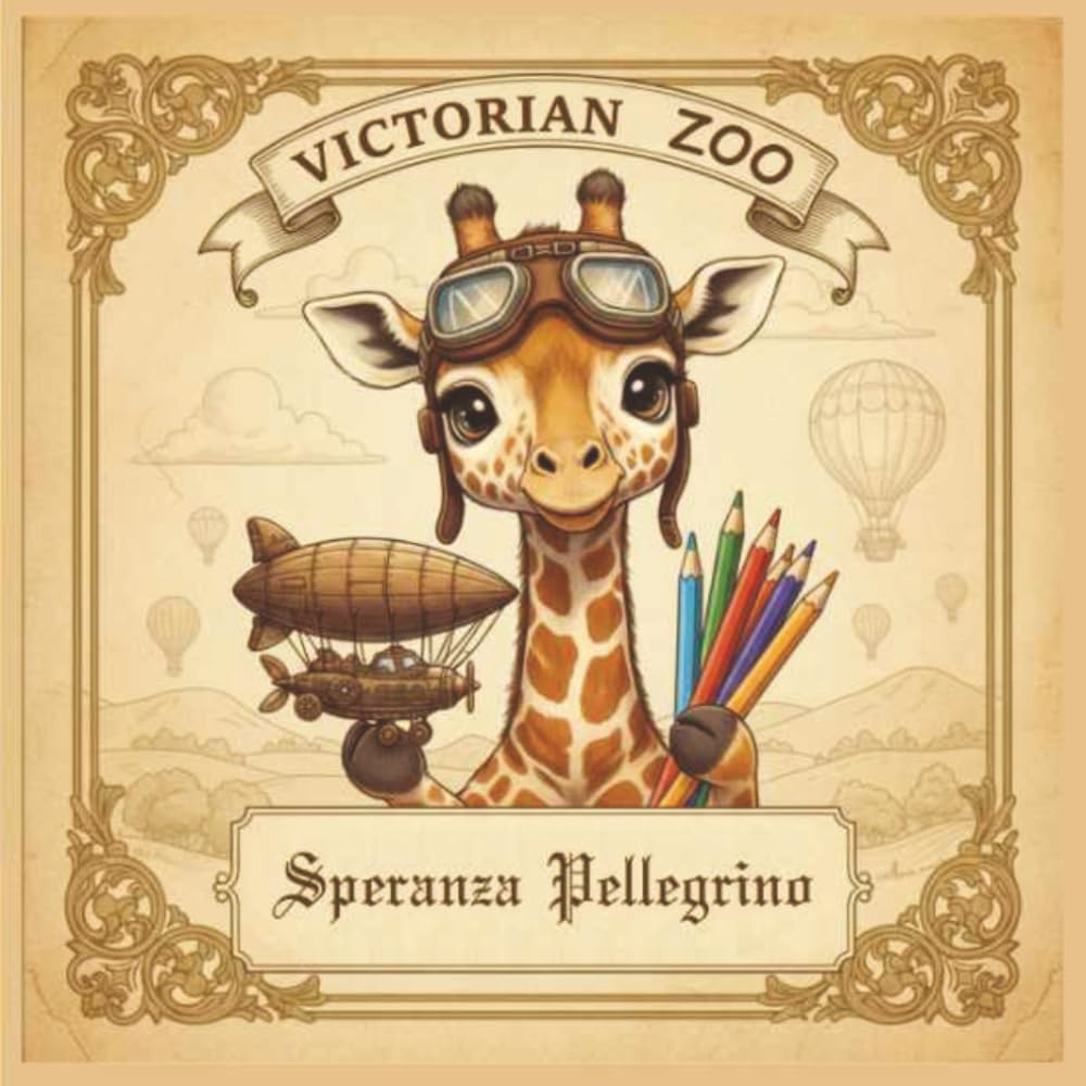 Victorian zoo: 32 Elegant Victorian Style Animal Coloring Pages
