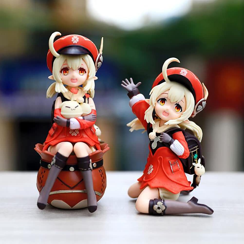 13 cm/15 cm Figura de acci?n Character ModelKlee PVC Figuras De Acci?n Ni?as Modelo Juguetes Coleccionando Regalos para Ni?as (Taglia: Small)