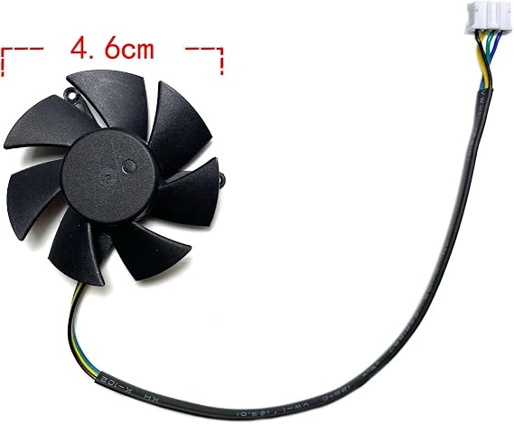 For NVIDIA for LEADTEK for Quadro K620 P520 P40 P600 P1000 Graphics Card Fan Easy to replace