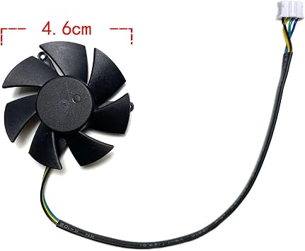 For NVIDIA for LEADTEK for Quadro K620 P520 P40 P600 P1000 Graphics Card Fan Easy to replace