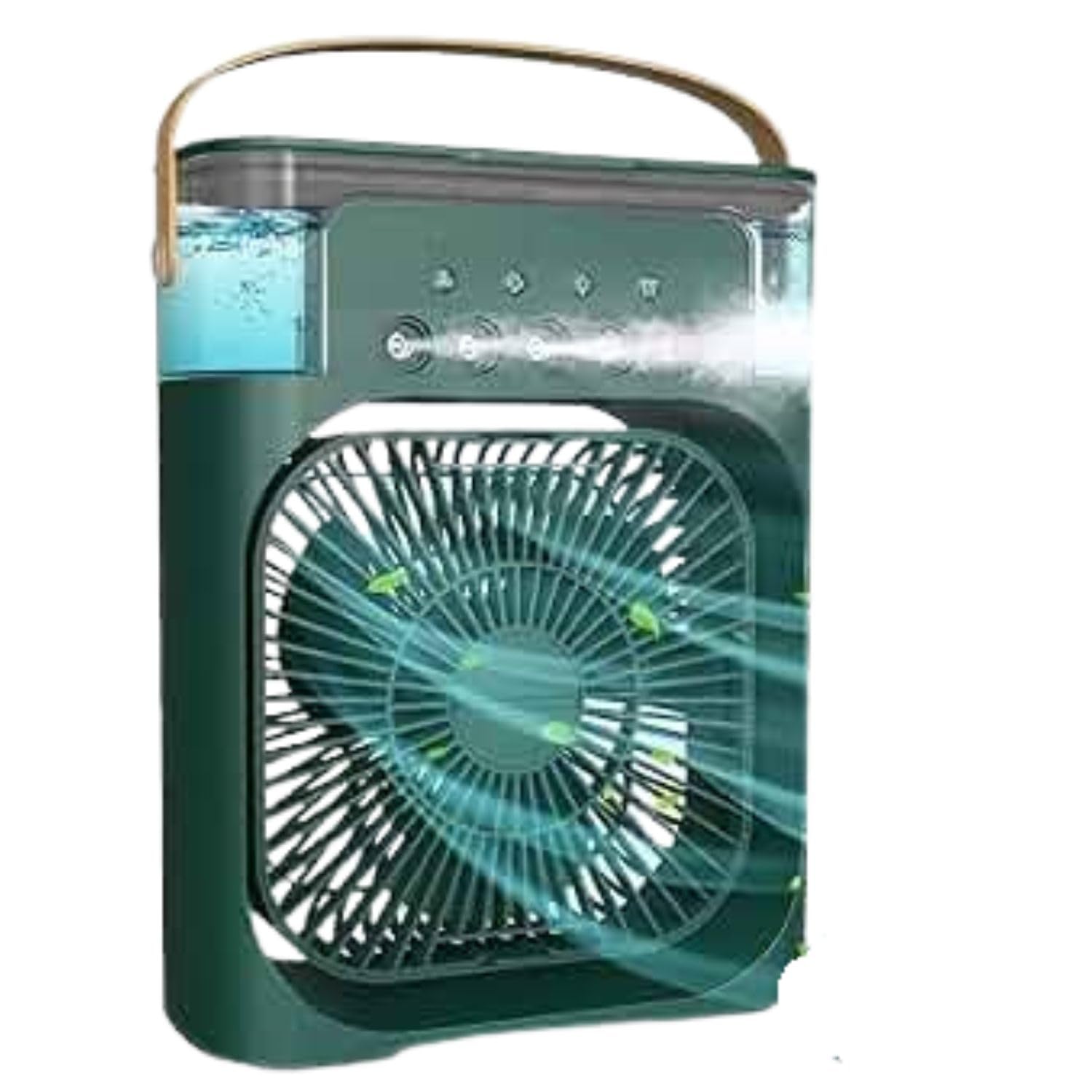 Drumstone (𝐁𝐞𝐬𝐭 𝐂𝐡𝐨𝐢𝐜𝐞) Air Conditioner Cooler,Mini Evaporative Air Cooler with 7 Colors LED Light,3 Wind Speeds,3 Spray Personal USB Air Cooler for Home 15 𝐘𝐞𝐚𝐫𝐬 𝐖𝐚𝐫𝐫𝐚𝐧𝐭𝐲-picture-20