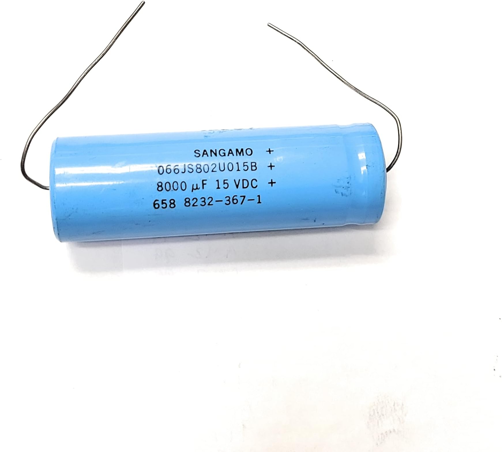 066JS802U015B 8000uf 15V 20% 85c Axial Lead Electrolytic Capacitor 25x80mm (1 Piece)
