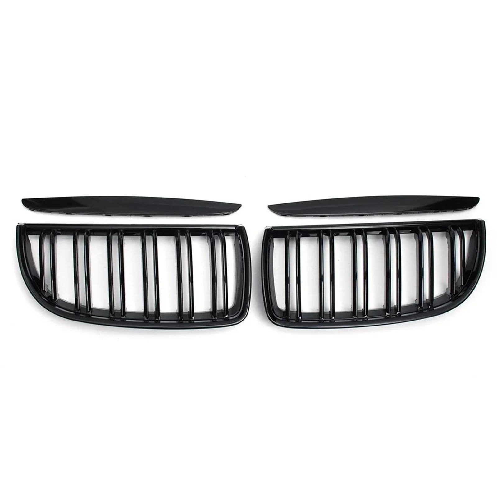 Parrilla delantera de doble listón para coche E90 y E91, rejilla deportiva para parachoques