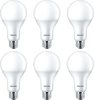 12 Pottery Barn Living Room Ideas for Warm Classic Cozy Charm 19 PHILIPS LED Dimmable A21 Light Bulb with Warm Glow Effect 1600-Lumen, 22...