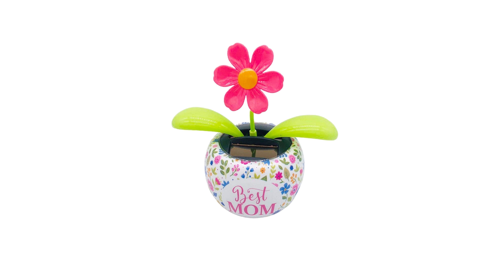 5eL “Electric Dancing Flower” - Red JuzToys Solar Powered Dancing Flower | Desk, Window, Or Car