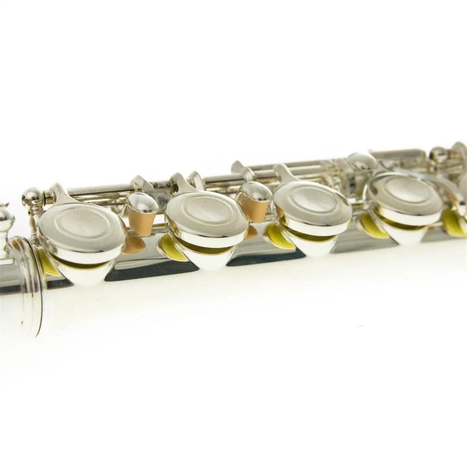 Professionale Flauto Traverso 17 Fori Chiusi Fori Placcati In Argento Testa Di Flauto Studente Flauto Traverso Chiave C Con Chiave E