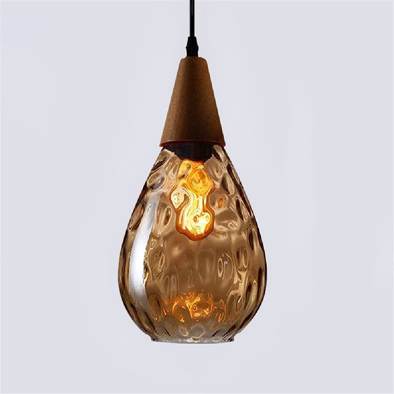 Pendant light moderne DIRIGÉ en verre et métal aux finitions soignées