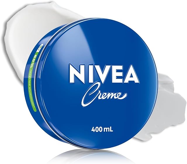 Crème NIVEA, Crème hydratante tout usage, Crème pour le visage, les mains et le corps, Nourriture profonde, Hydratant quotidien pour tous les types de peau, normale à sèche et sensible, 400 mL