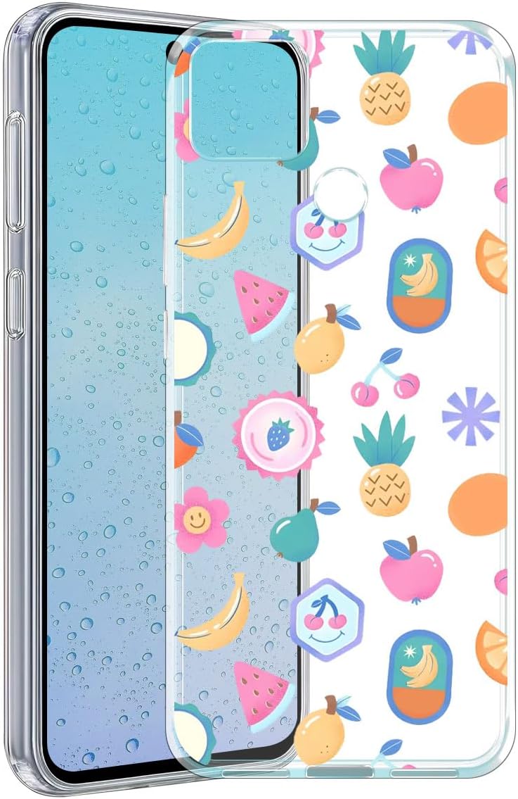 Case Compatible with Realme Narzo 30A, Shockproof Thin Cover, Yellowing-Resistant Slim Transparent TPU Phone Case Patterns16
