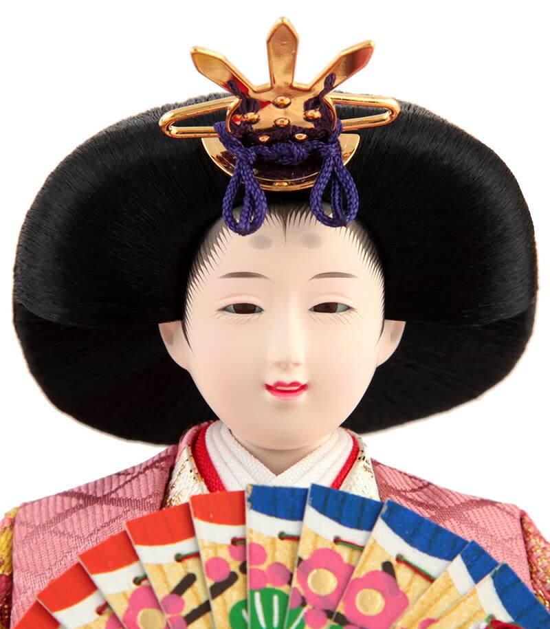 伝統的雛人形 アクリルケース入り 浮舟親王飾 雛人形 ケース飾り