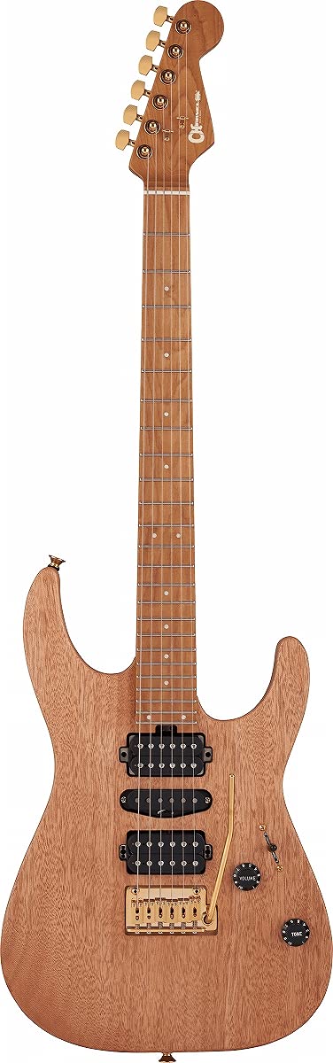 Amazon | Charvel Pro-Mod DK24 HSH 2PT CM Mahogany, Natural