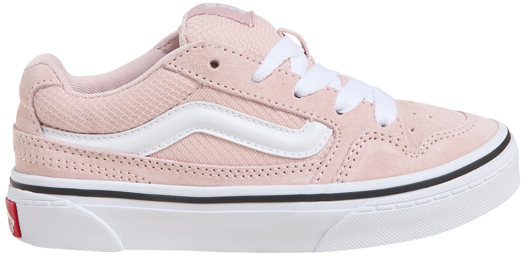 Vans Caldrone Sneaker, Suede/Mesh Sepia Rose, 1.5 UK Child