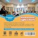 Fluorescent Light Cover (4 pack; tranquil blue). Flame-Retardant Fabric, 10 Strong Rare Earth Magnets, Flame Retardant Certification, Reducing Glare Harsh Flicker, Used in Classroom, Home, Office