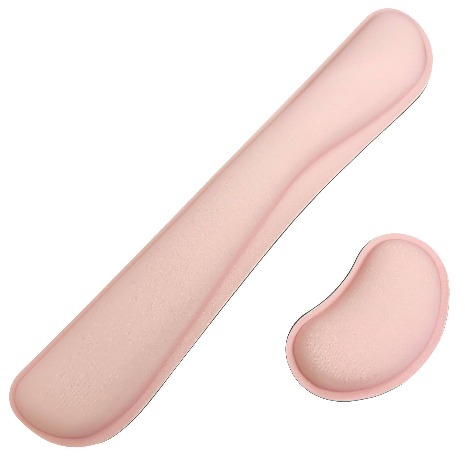 Bloss 2 Pink Wrist Rest for Mouse &amp; Keyboard, Ergonomic Wrist Support