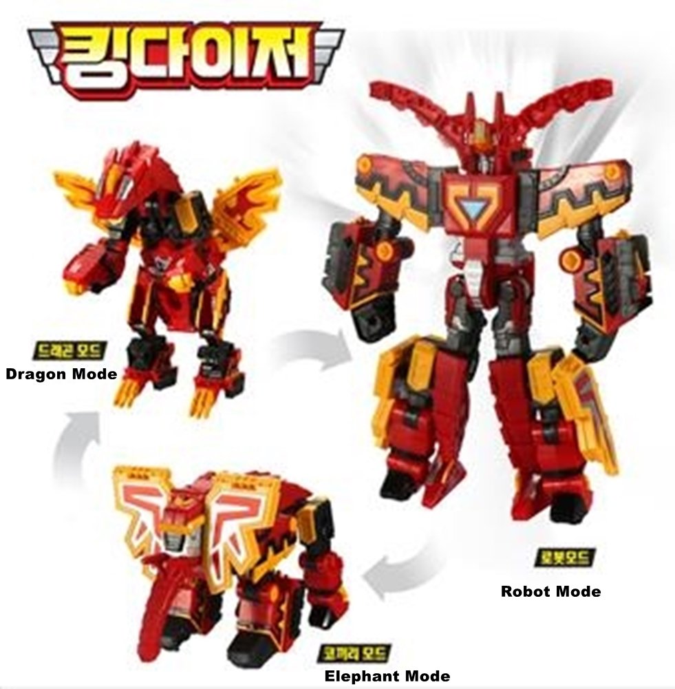 Amazon.com: Hello Carbot Beast Transformer Robot King Daizer